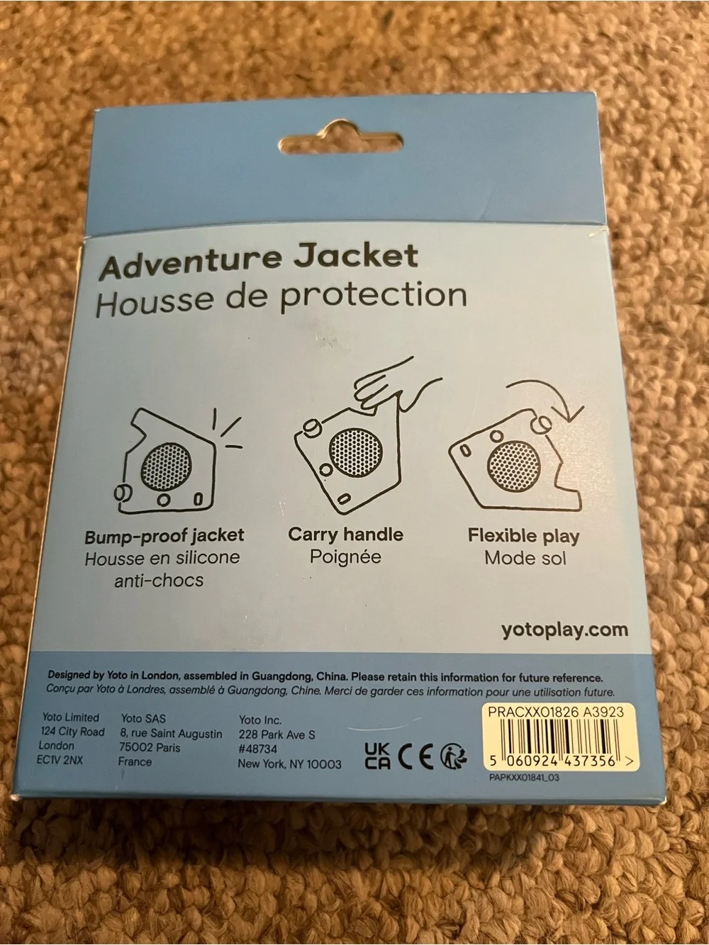 Yoto adventure jacket